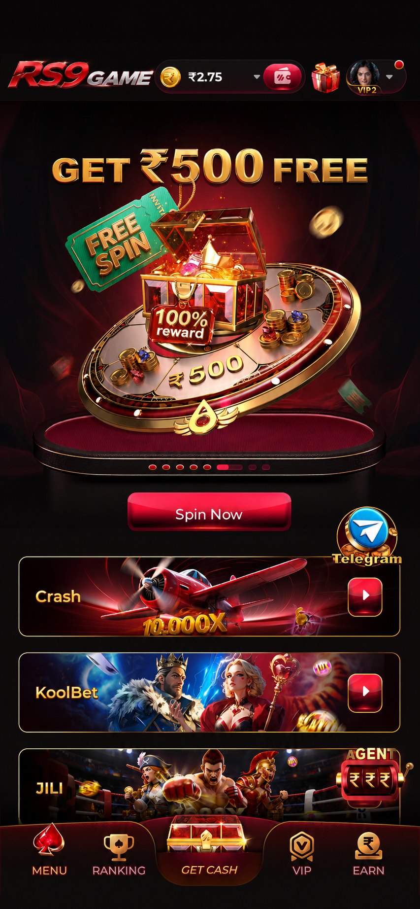 RS9 Game app